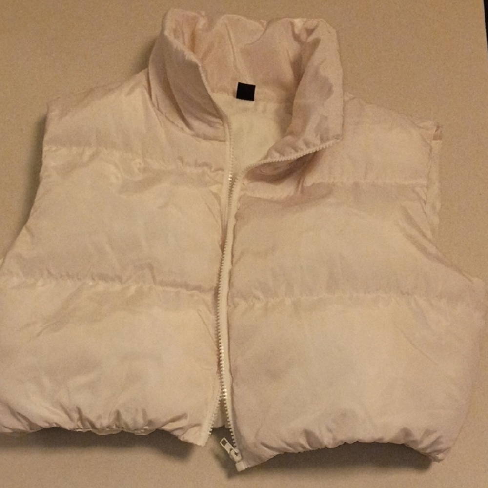 SHEIN Light Beige Puffer Jacket